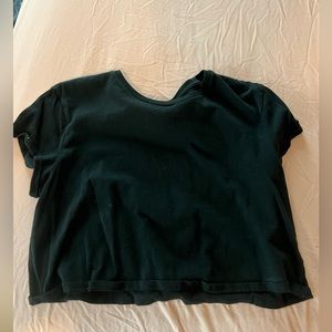 Black Crop Top